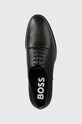 BOSS półbuty skórzane Colby czarny 50492957.001