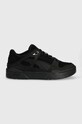 Puma sneakersy skórzane Slipstream Suede skóra zamszowa czarny 387547