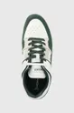 λευκό Δερμάτινα αθλητικά παπούτσια Lacoste COURT CAGE
