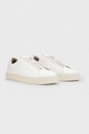 AllSaints sneakersy skórzane Klip MZ0039A biały SS23