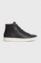 AllSaints trampki skórzane MILES czarny MZ087V