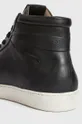 fekete AllSaints bőr sneaker MILES