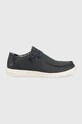 Skechers mocasini Melson Chad textil bleumarin 210101