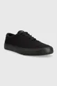 Πάνινα παπούτσια Toms Alpargata Fenix Lace Up μαύρο