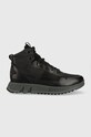 Sorel sneakersy MAC HILL tekstylny czarny 2009611010