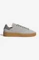 gri adidas Originals sneakers din piele întoarsă FZ6440 Stan Smith Crepe De bărbați