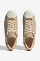 beige adidas Originals suede sneakers GY0027 Superstar