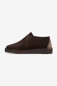 hnědá Semišové polobotky Clarks Originals Desert Trek