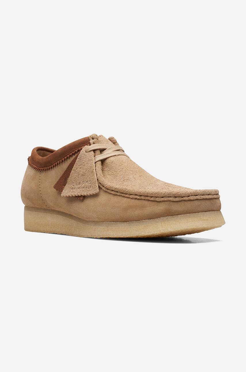 Clarks Originals mokasyny zamszowe Wallabee Cholewka: Skóra zamszowa, Wnętrze: Skóra naturalna, Skóra zamszowa, Podeszwa: Materiał syntetyczny