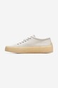 Shoes Clarks suede plimsolls Clarks Originals Caravan Low 26171746 26171746 white