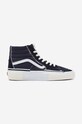 Vans trampki SK8-Hi Reconstruct skóra zamszowa granatowy VN0005UKNUT