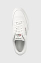 Kožené tenisky Reebok Classic CLUB C 85 bílá FZ6014