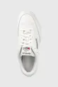 white Reebok Classic leather sneakers CLUB C 85