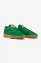 green Reebok Classic suede sneakers C Grounds