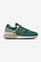 New Balance sneakersy U574LGNW tekstylny zielony U574LGNW