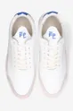 bílá Kožené sneakers boty Filling Pieces Low Top Ghost