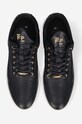 Кожаные кроссовки Filling Pieces Low Top чёрный 10126591861