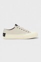 AllSaints tenisi de piele bej MZ563Y
