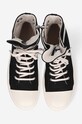 Rick Owens trampki czarny DU01C6800.DQES1.BLACK