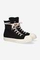Rick Owens trampki DU01C6800.DQES1.BLACK czarny