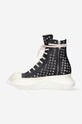 Scarpe Rick Owens scarpe da ginnastica in pelle DU01C6840.VLES2.BLACK nero