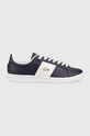 Lacoste sneakersy Carnaby Pro Leather Colour Contrast imitacja skóry licowej granatowy 45SMA0060