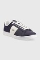 Lacoste sneakersy Carnaby Pro Leather Colour Contrast 45SMA0060 granatowy SS23
