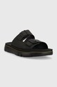 Camper klapki skórzane Oruga K100286.005 czarny SS23