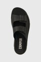 Camper klapki skórzane Oruga czarny K100286.005