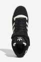 Kožené tenisky adidas Originals Forum Mid čierna FZ6252