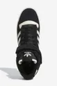 чёрный Кожаные кроссовки adidas Originals Forum Mid