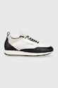 Αθλητικά Calvin Klein LOW TOP LACE UP NYLON συνθετικό λευκό HM0HM00921
