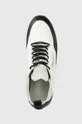 bianco Calvin Klein sneakers LOW TOP LACE UP NYLON