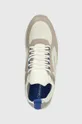 beżowy Calvin Klein sneakersy LOW TOP LACE UP NYLON