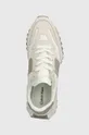 beżowy Calvin Klein sneakersy LOW TOP LACE UP MIX