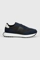 Calvin Klein sneakersy LOW TOP LACE UP MIX HM0HM00497 granatowy SS24