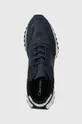 blu navy Calvin Klein sneakers LOW TOP LACE UP MIX