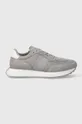 Calvin Klein sportcipő LOW TOP LACE UP MIX szürke