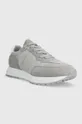 Calvin Klein sneakers LOW TOP LACE UP MIX grigio