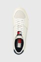 Кожаные кроссовки Tommy Jeans TOMMY JEANS VULCANIZED ESS белый EM0EM01106.YBL