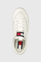 λευκό Αθλητικά Tommy Jeans TOMMY JEANS LEATHER VULC ESS