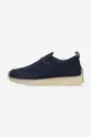 navy Clarks suede shoes x Ronnie Fieg Maycliffe