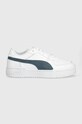 Kožené tenisky Puma CA Pro Suede FS usňová koža biela 387327.04