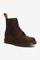 Dr. Martens leather biker boots 1460 Pascal Waxed brown