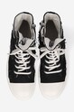 Rick Owens trampki Denim czarny DU01C6807.SLASH
