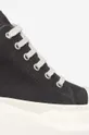 Rick Owens leather plimsolls Abstract
