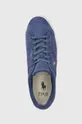σκούρο μπλε Σουέτ αθλητικά παπούτσια Polo Ralph Lauren SAYER
