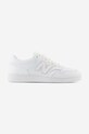Δερμάτινα αθλητικά παπούτσια New Balance BB480L3W 480 συνθετικό λευκό BB480L3W