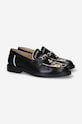 Filling Pieces leather loafers Captain Loafer casual black 71928261861