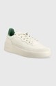 Kožené tenisky Lacoste G80 Club Leather Tonal Trainers 45SMA0028 béžová SS23